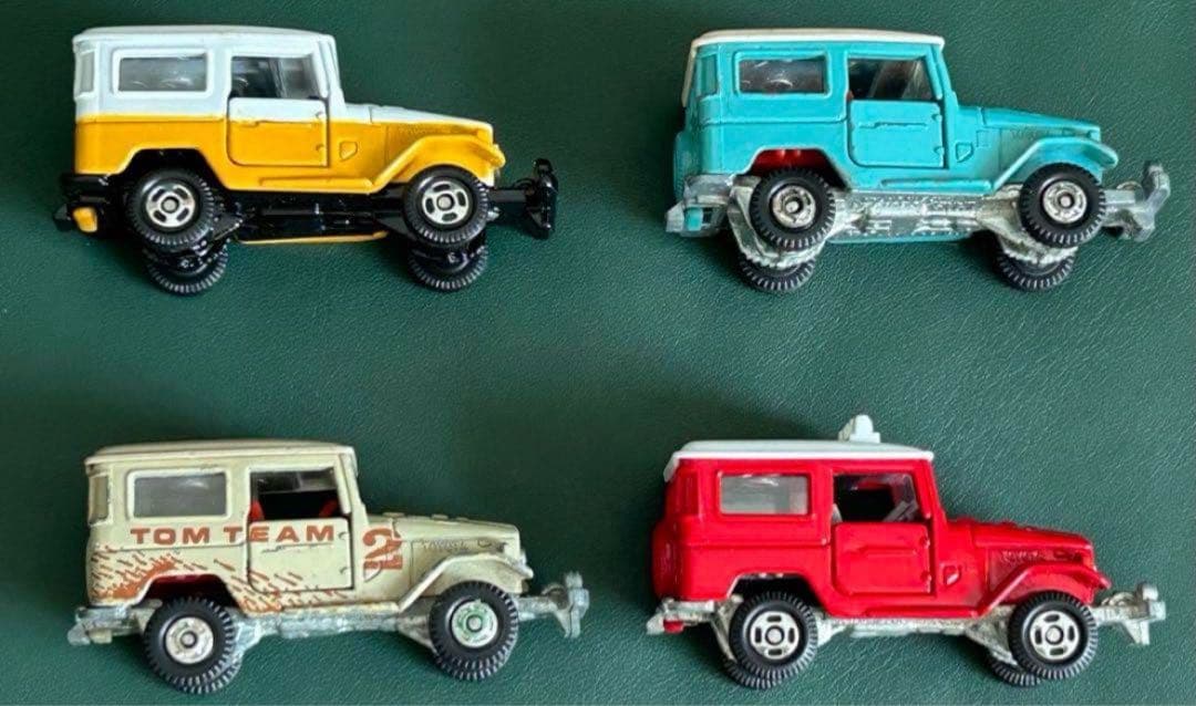トミカ トヨタ ランドクルーザー FJ40V TAM特注など 4台セット