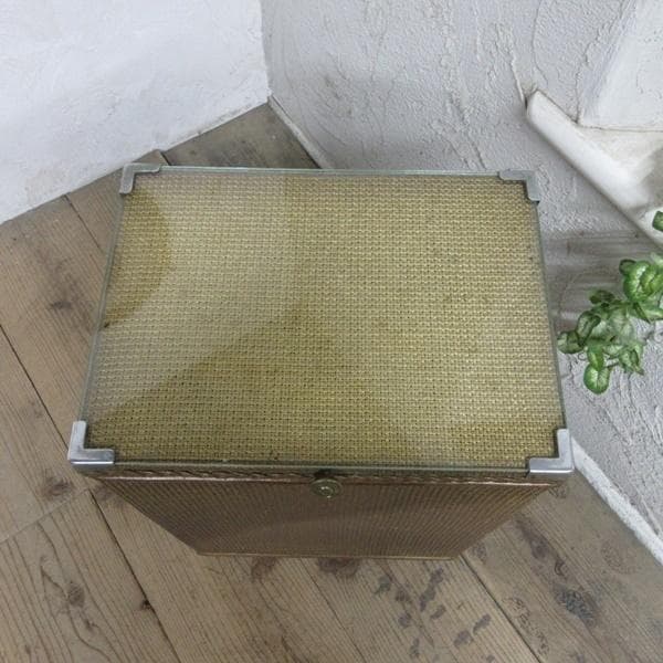 イギリス アンティーク 家具 SIRROM ランドリーボックス 英国 6698c