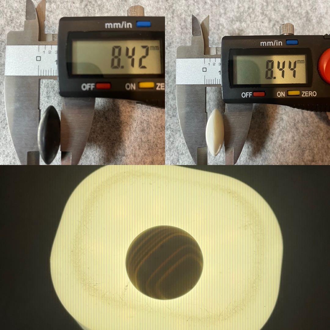 囲碁盤セット　厚み20.5cm 桐箱付き