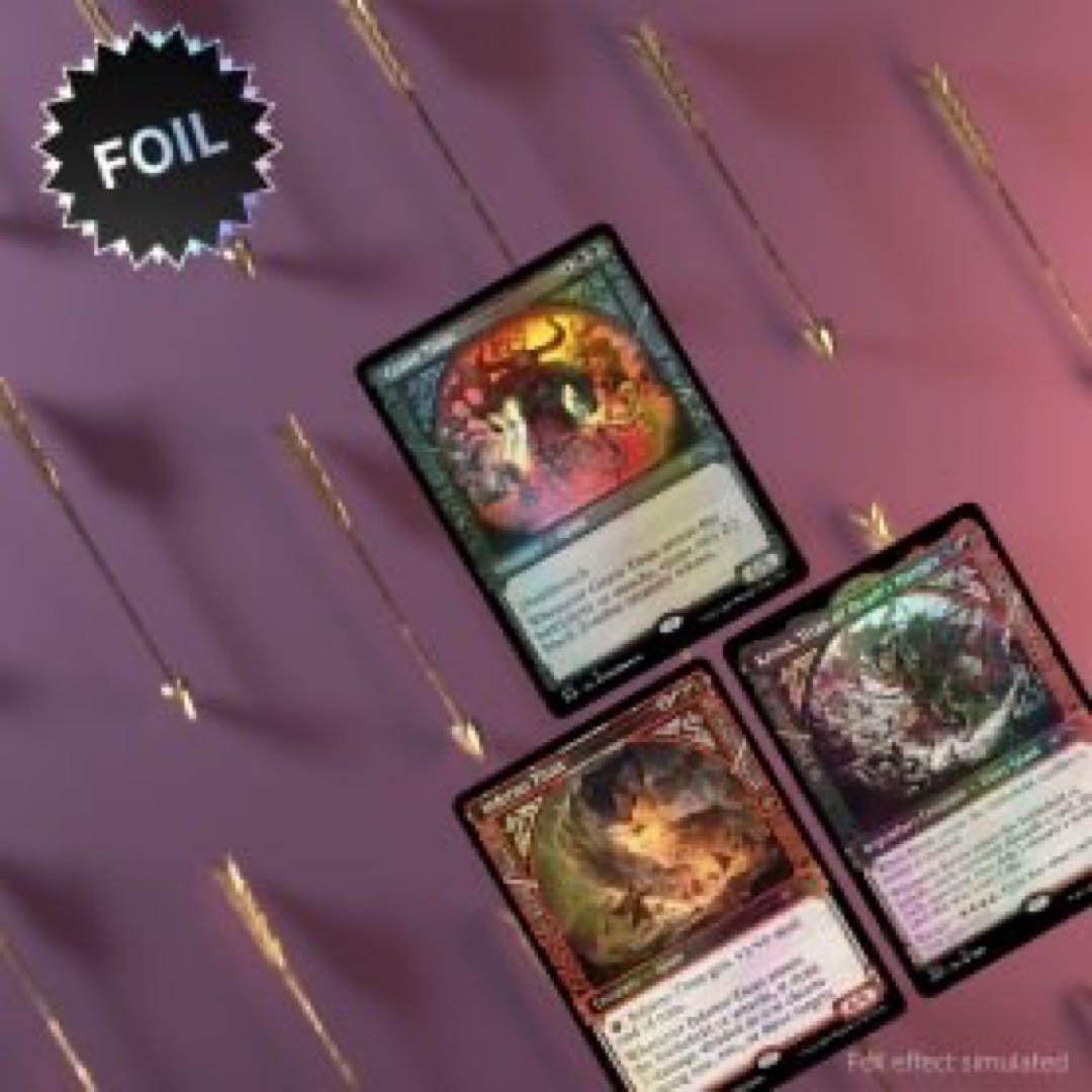 MTG Showcase: Kaldheim - Part 1、2FOILセット