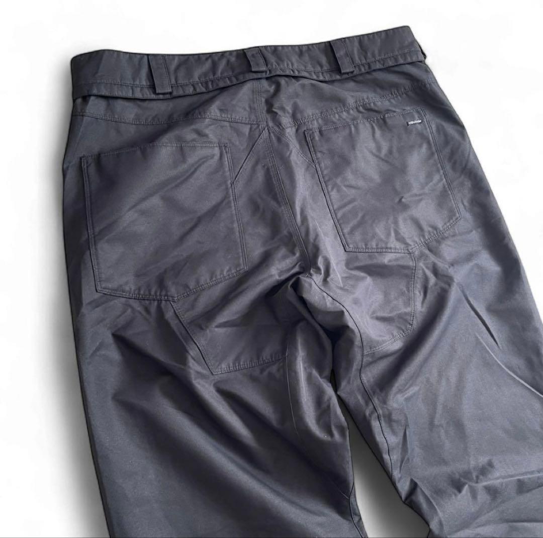 美品　VOLCOM　5-POCKET PANTS　パンツ　ブラック　2XL