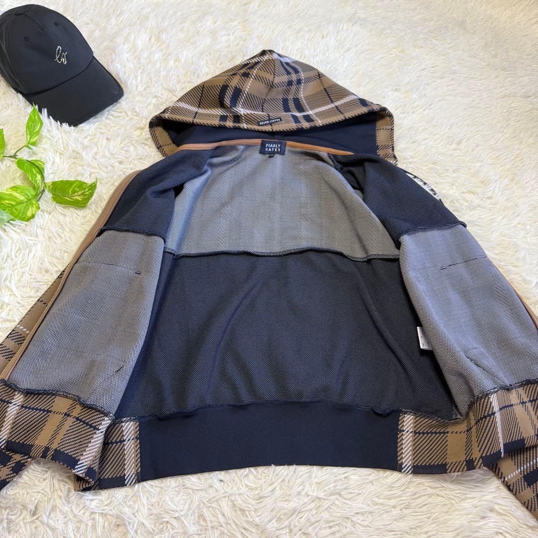 【パーリーゲイツ】極美品 セットアップ 秋ウェア 1サイズ レディース