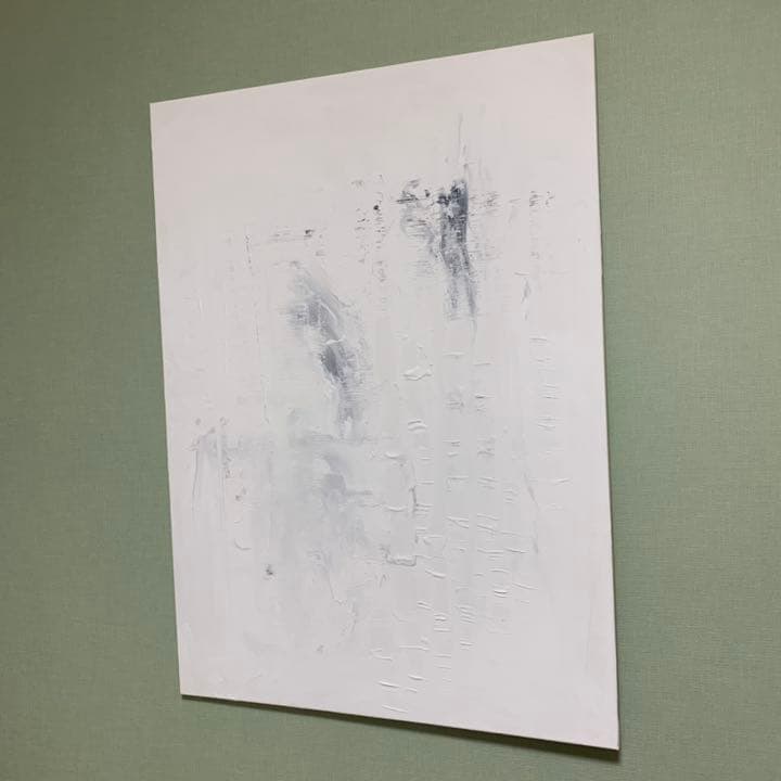 絵画　抽象画　モダンアート　インテリア　90 x 65 cm