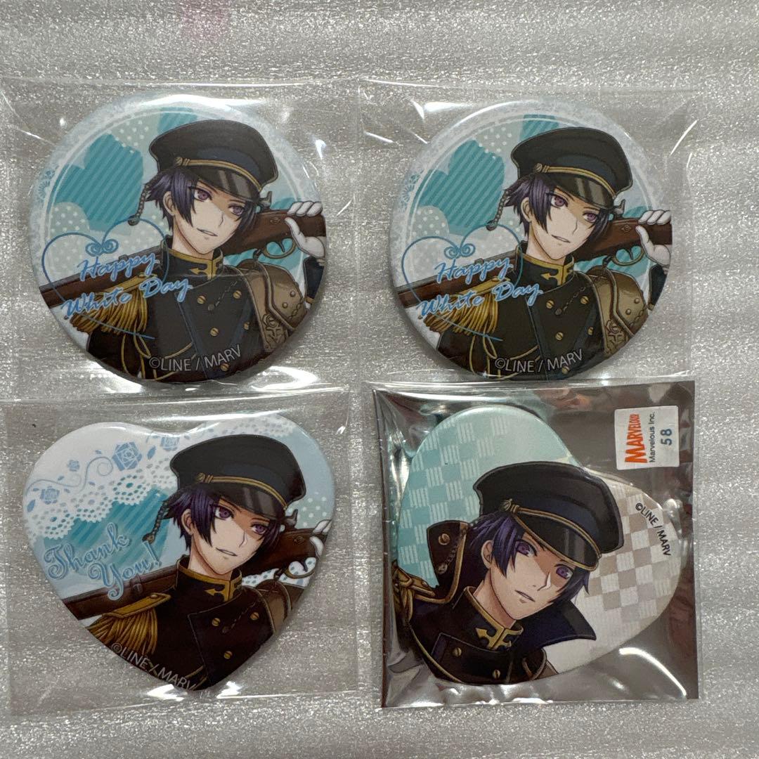 千銃士 スナイダー 缶バッジ セット