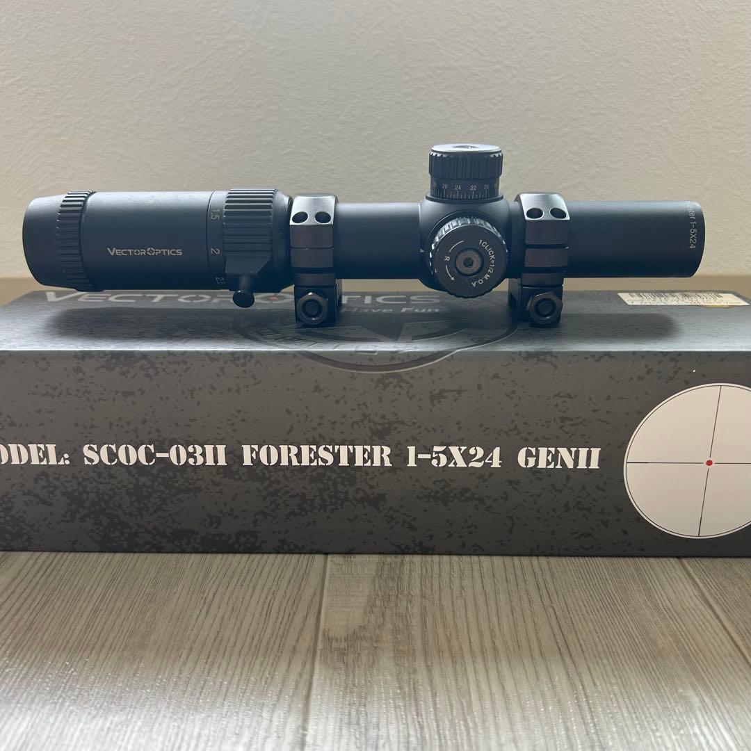 VECTOROPTICS スコープ Forester 1-5×24 Gen II