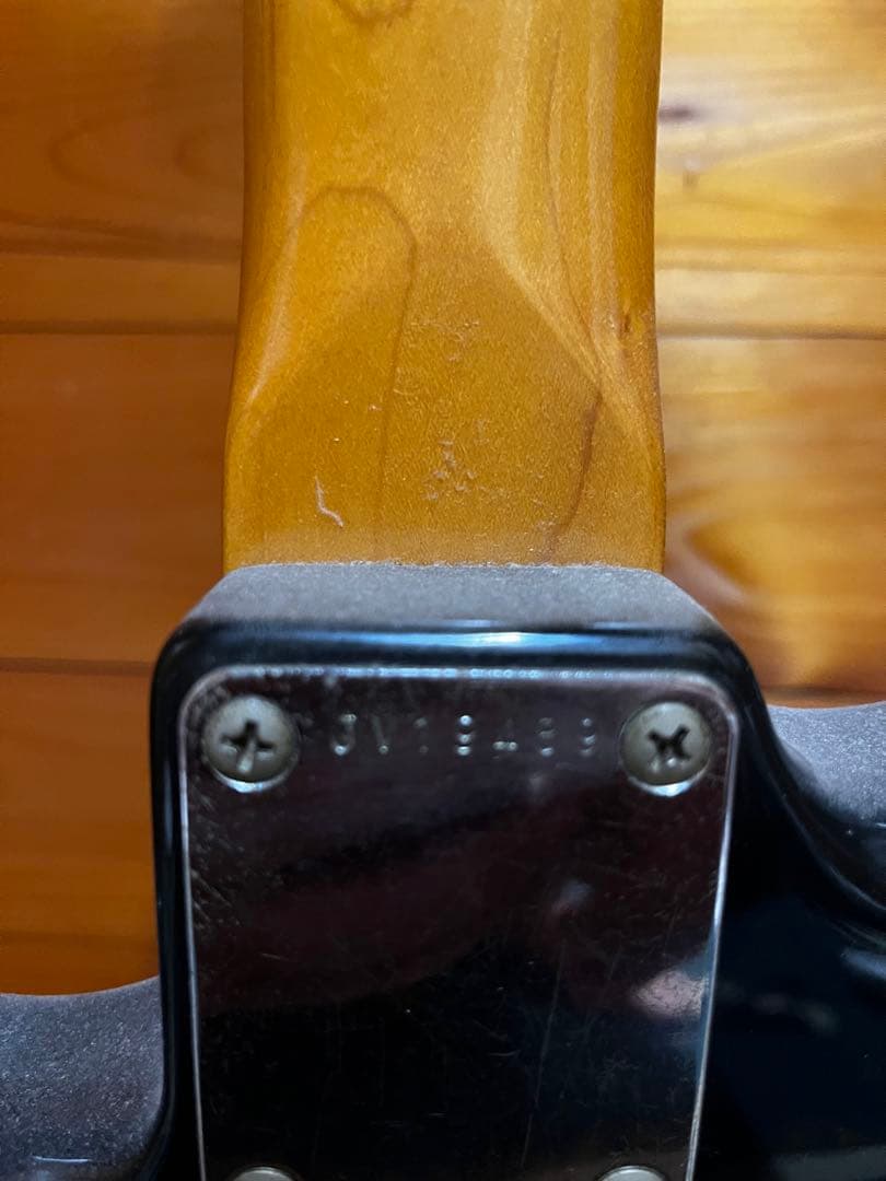 Fender japan jvシリアル
