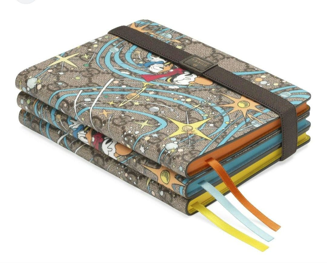 【新品】GUCCI ディズニー ドナルド ノートブック 3冊セット