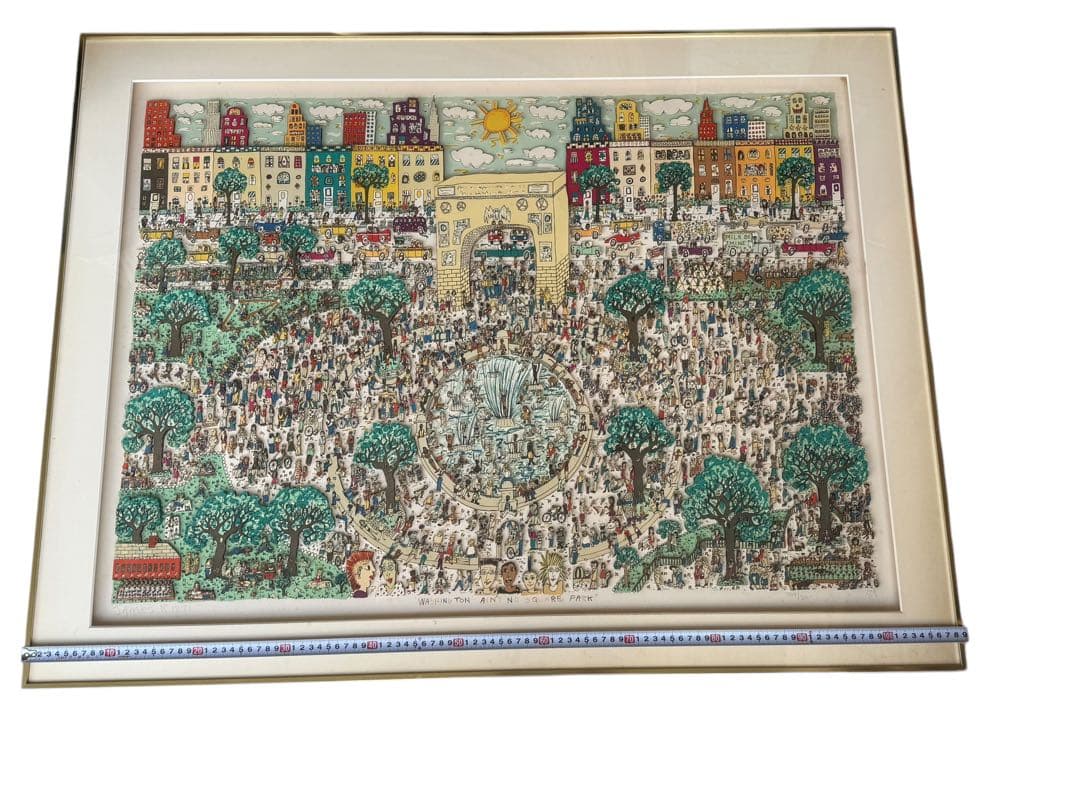 James Rizzi ジェームス•リジィ　3D シルク　アート