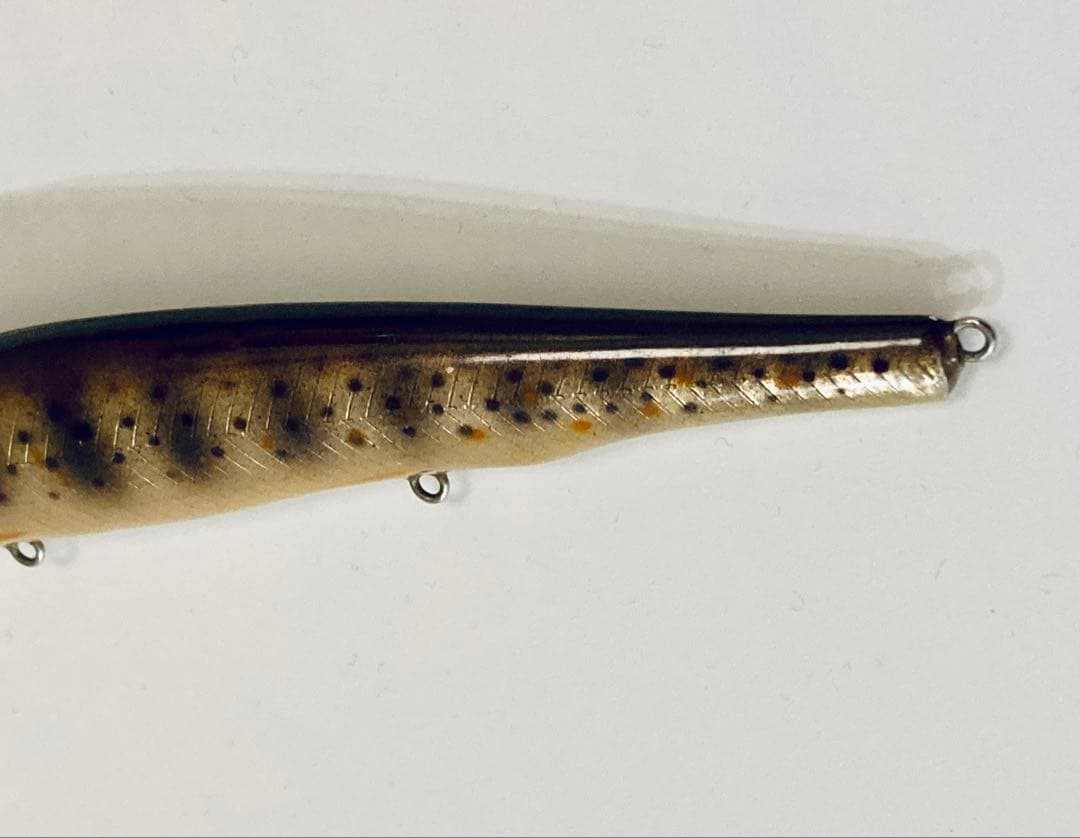 【1980s】オールドウッドベイト イワナ13.5cm WOODBAIT 激レア