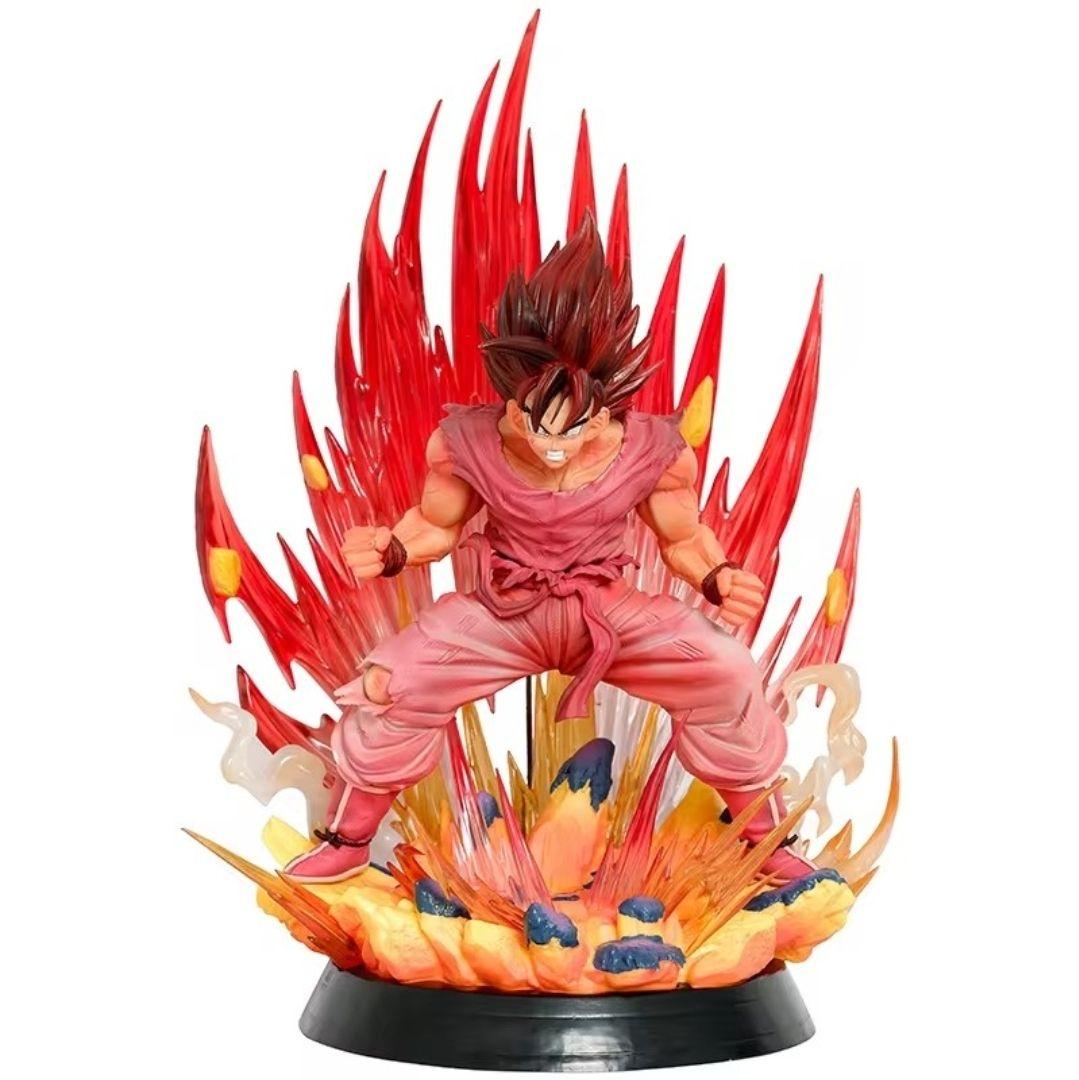 ドラゴンボール 悟空 界王拳 フィギュア ガレージキット塗装済み