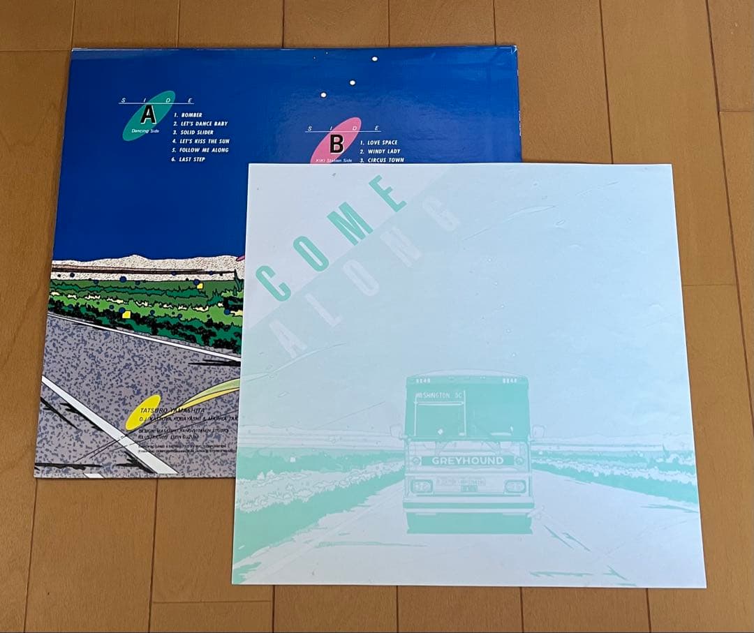 山下達郎/Come along LP 和モノ シティポップ