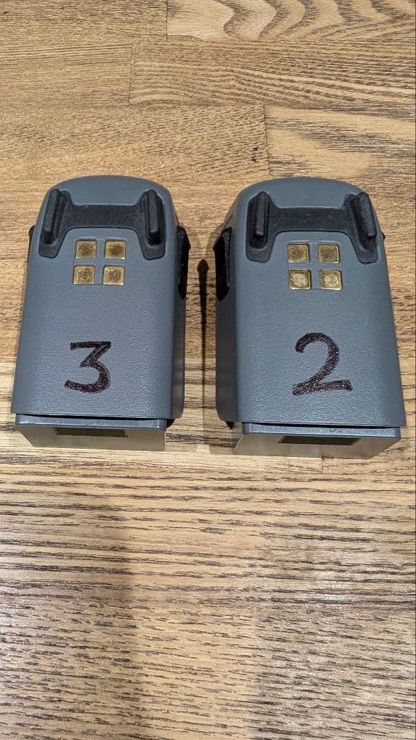 バッテリー x2