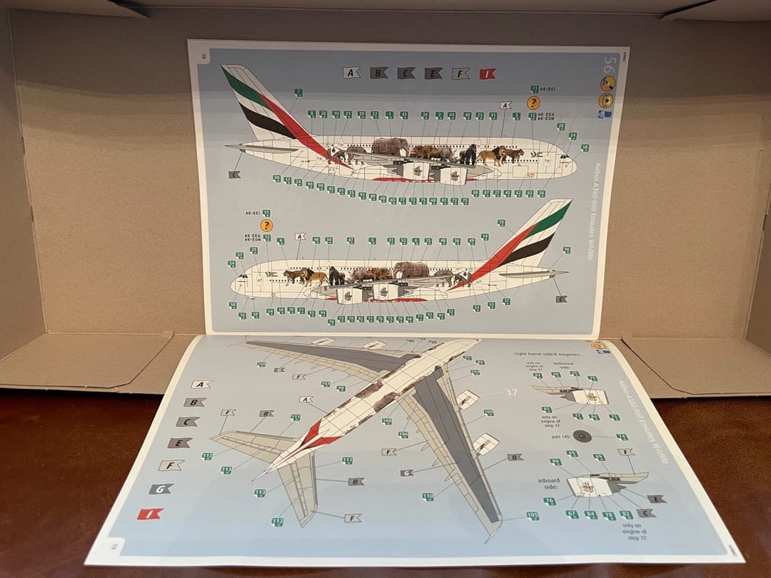 エアバス A380-800 `ワイルド ライフ`