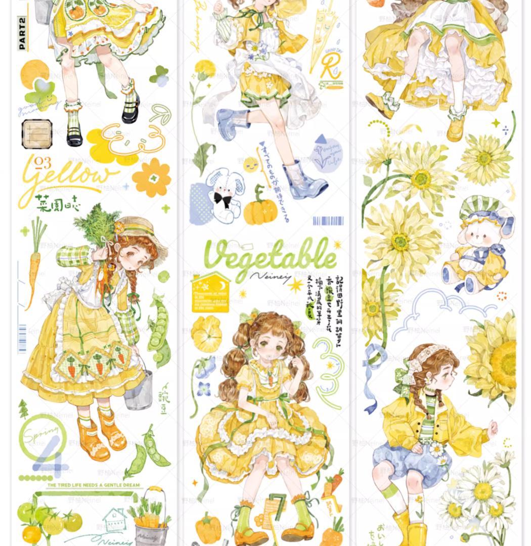 【Neinei 4巻セット】人気 フルーツ&ベジタブルシリーズ