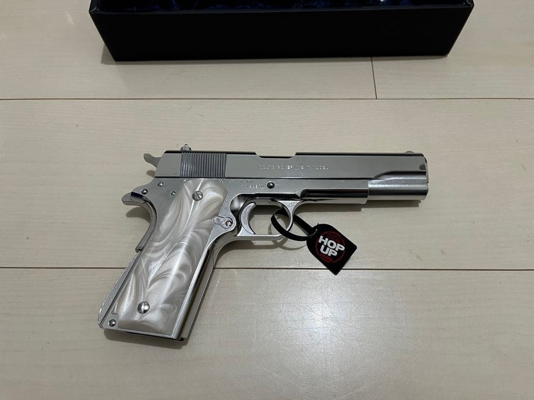 東京マルイ コルトガバメントSeries'70 Nickel Finish