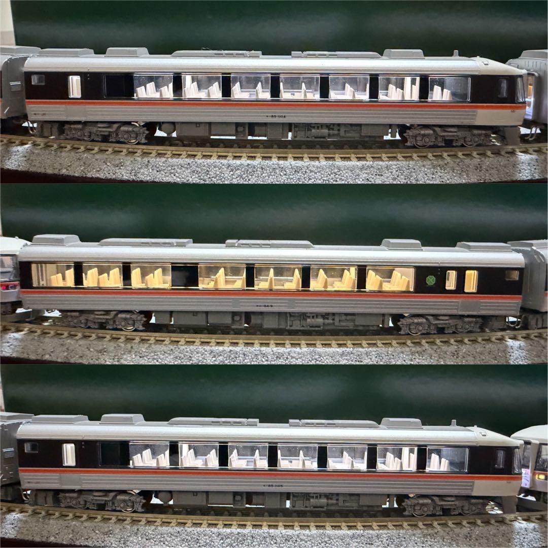 【室内灯有】KATO 10-1404/1405 キハ85系基本・増結9両セット