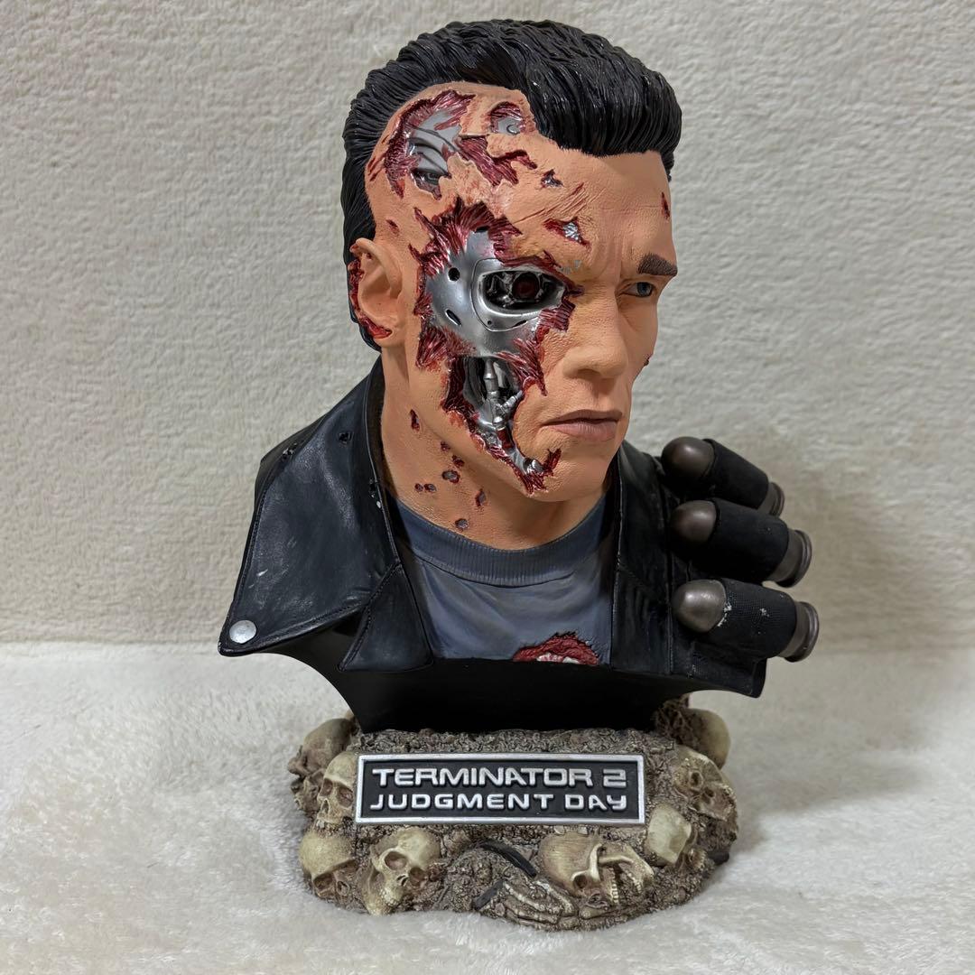 【希少】SIDESHOW ターミネーター2 T-800 T-1000 スタチュー