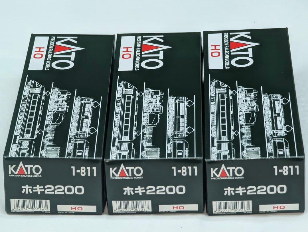 KATO　ホキ2200　HO　【1-811】　３両 　美品