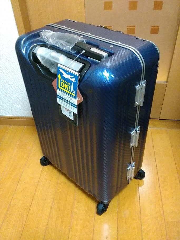 ☆新品☆未使用品☆レジェンドウォーカー・スーツケース（6209-50）ネービー