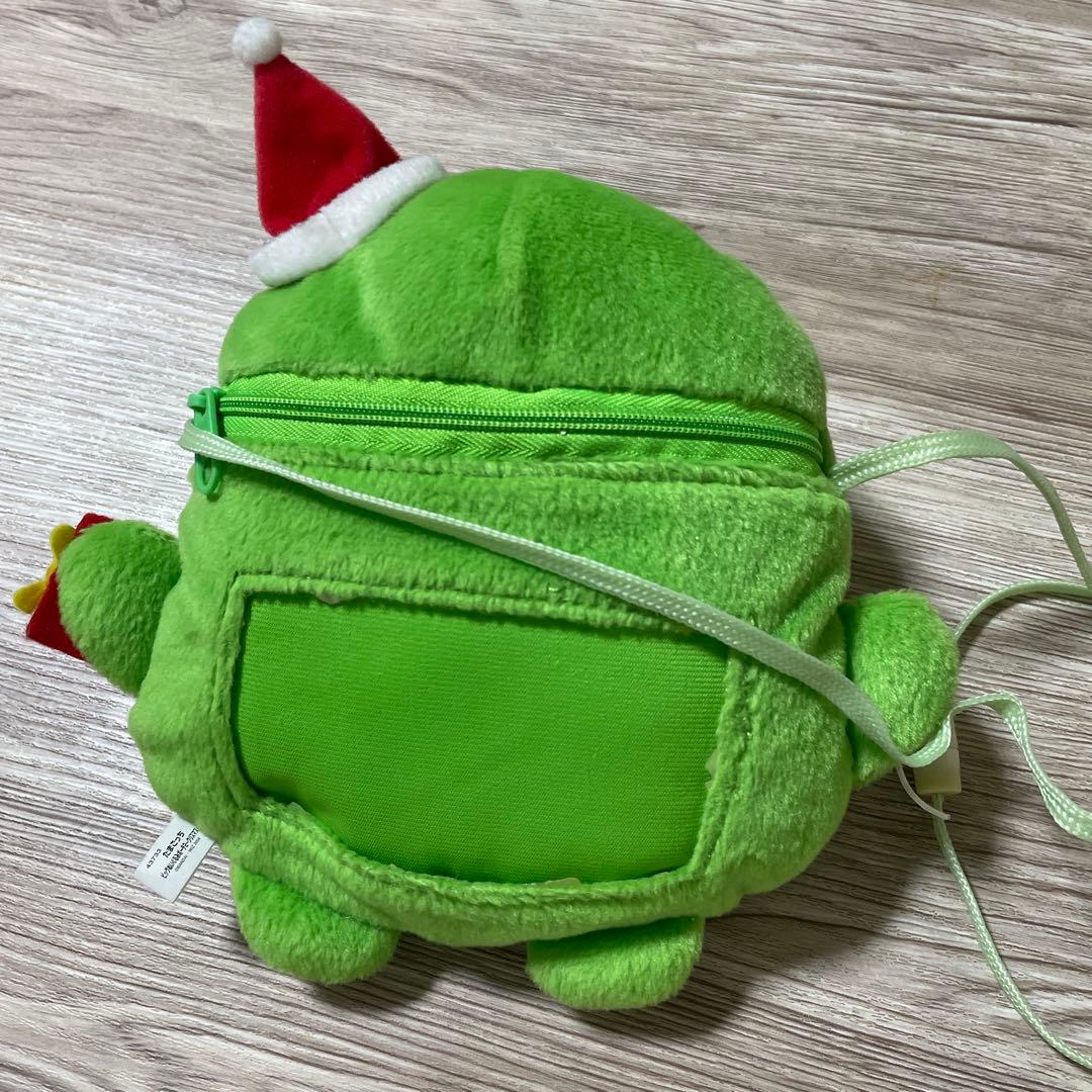 くちぱっち　ビッグぬいぐるみポーチ2 クリスマスver. たまごっち　平成レトロ