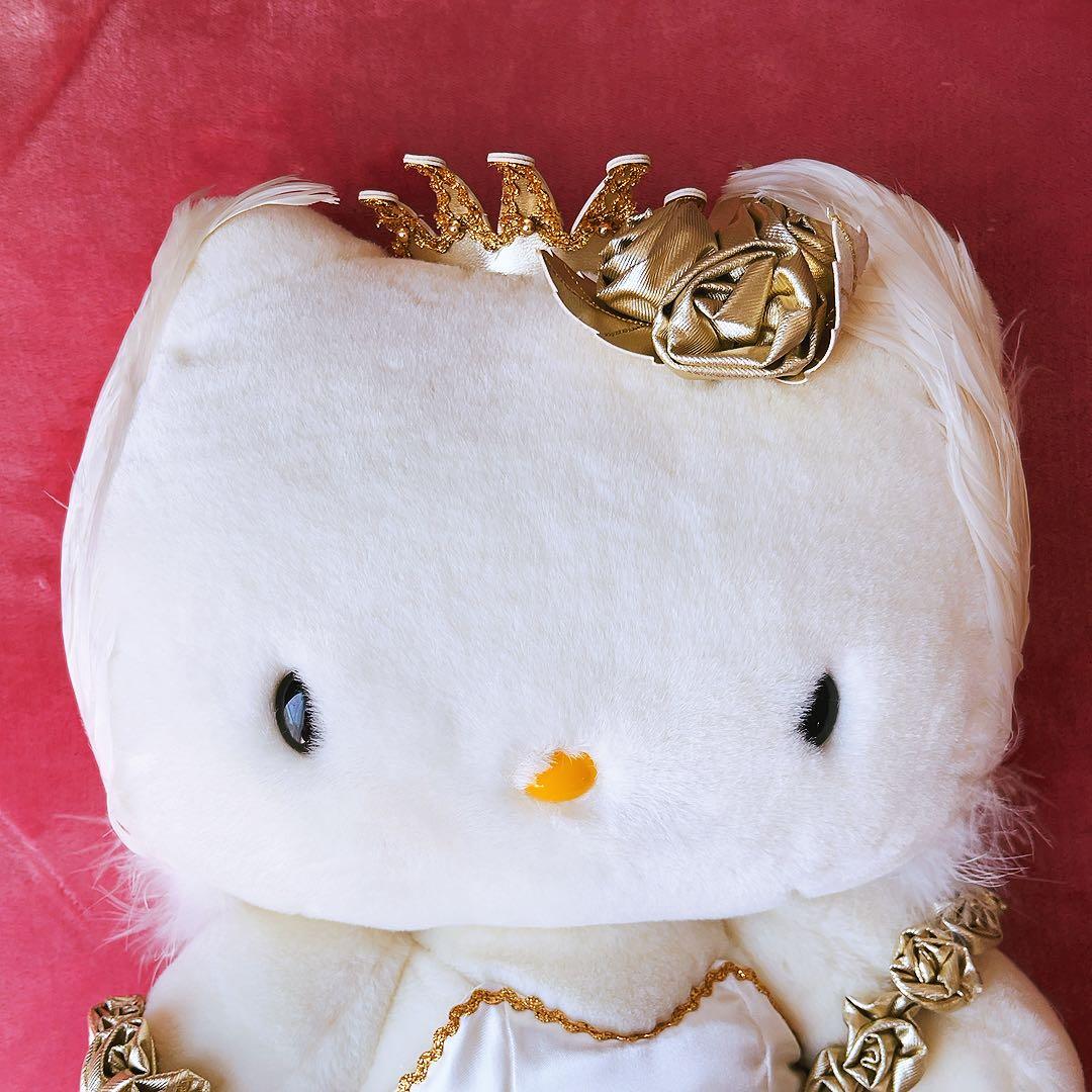 希少激レア　ハローキティ　ぬいぐるみ　バレリーナ　羽　レトロ　当時品　サンリオ