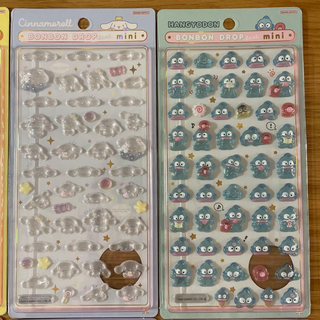 正規品　サンリオ　ボンボンドロップシールミニ　8種セット