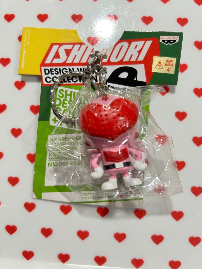 ISHIMORI デザインワークスコレクション　ゴレンジャー　キーホルダー