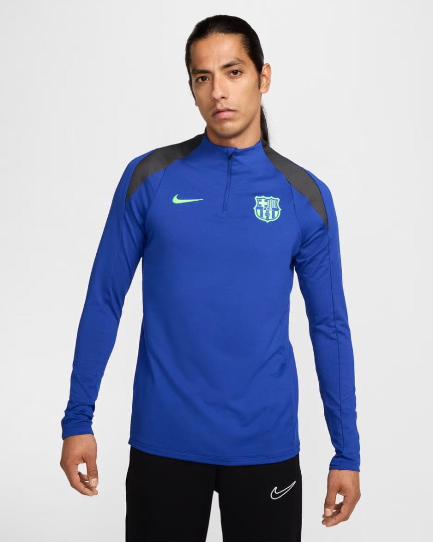 新品 Nike FCバルセロナ トレーニングウェア ジャージ 長袖ドリルトップ