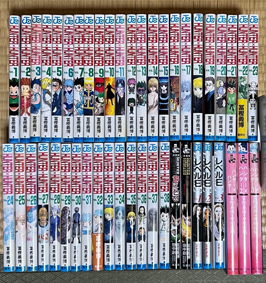 【31.1日限定セール！】HUNTER×HUNTER 全38巻＋関連本8冊