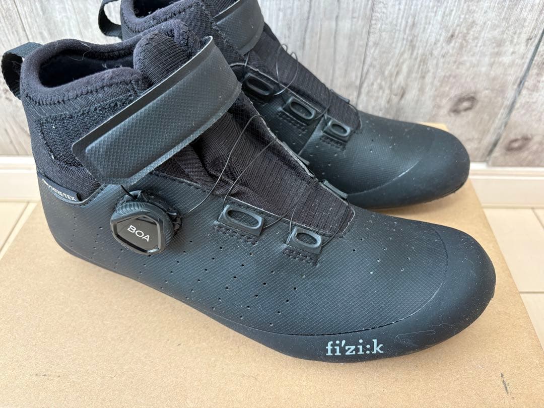 fi'zi:k ブラック ハイカットシューズ BOA ゴアテックス　中古美品