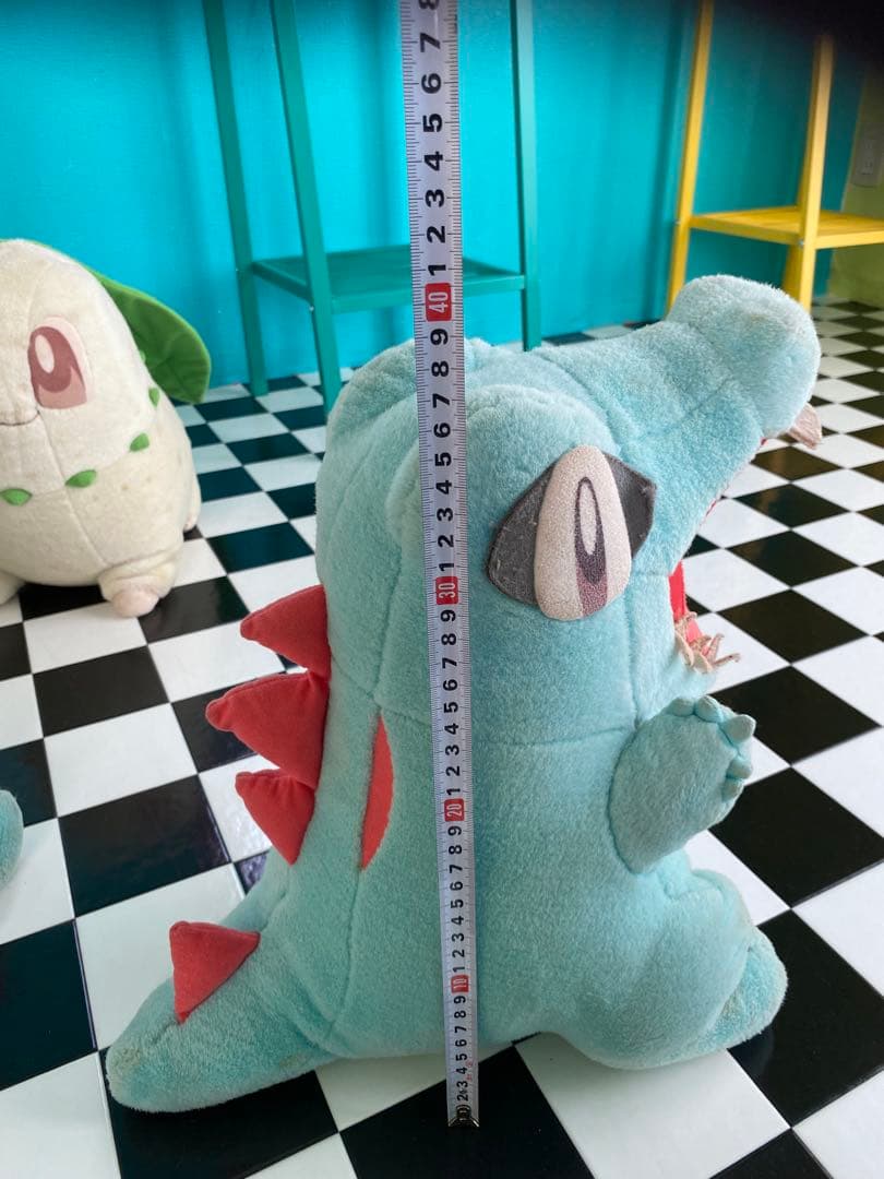 TOMY ポケモン おっきなサイズのワニノコ ピカチュウチコリータぬいぐるみ