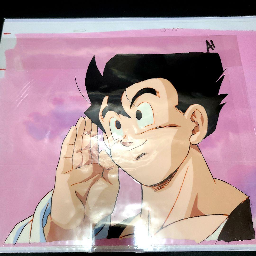 ドラゴンボール Z 孫悟飯 (ハイスクール時代) セル画&背景画