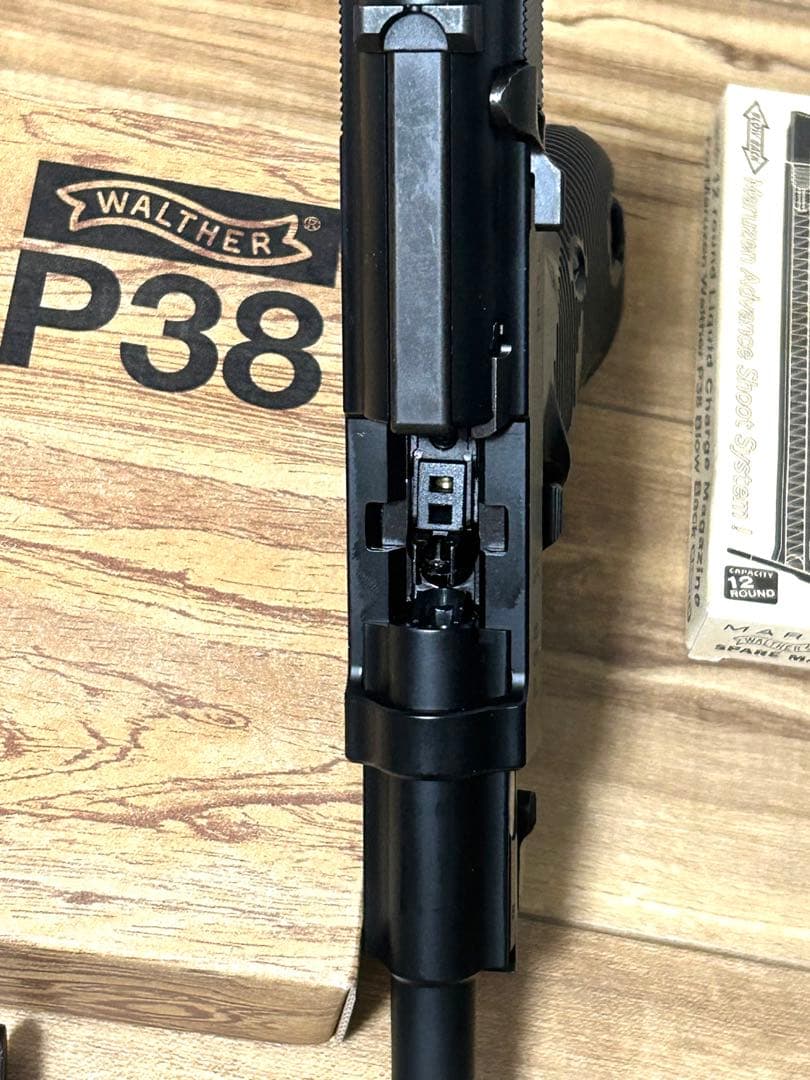 マルゼン ガスブローバック ワルサーP38 ac41 ガスガン