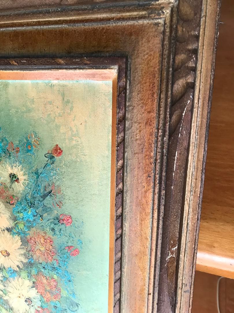 花の絵　絵画