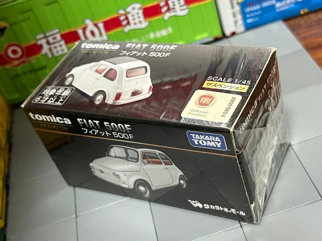 京商 FIAT 500 トミカプレミアム トミカモール FIAT 500F