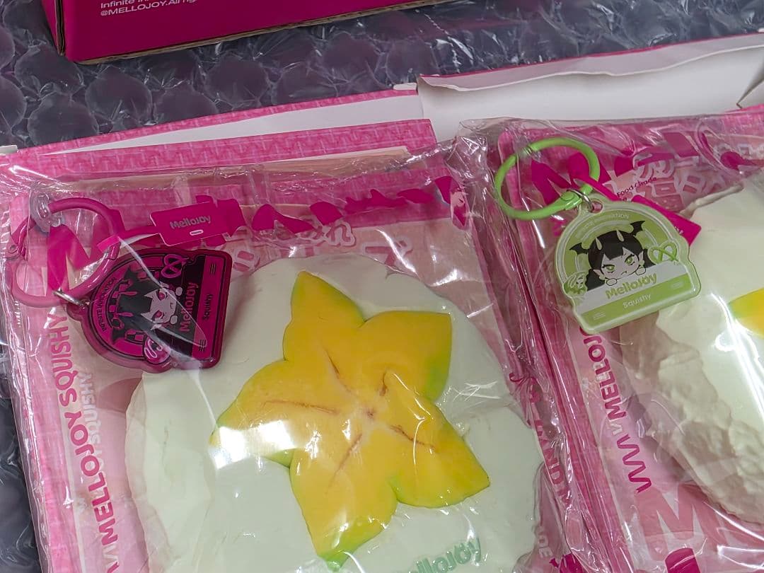 即日発送【スターフルーツ2個セット】未使用　タグちがい　Mellojoy　大福