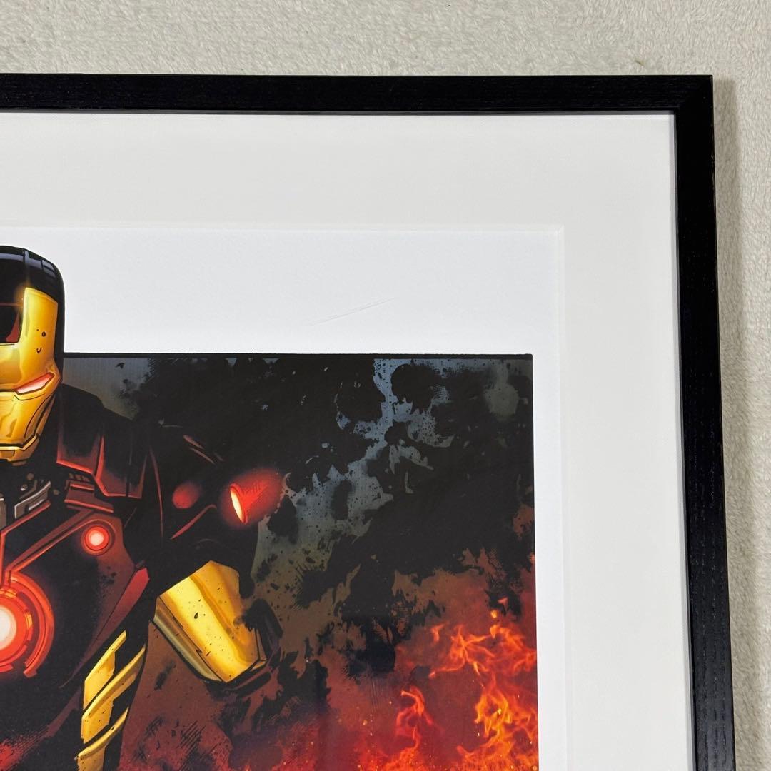 【激レア】MARVEL展 アイアンマン ジークレー 複製原画 マーベル 正規品