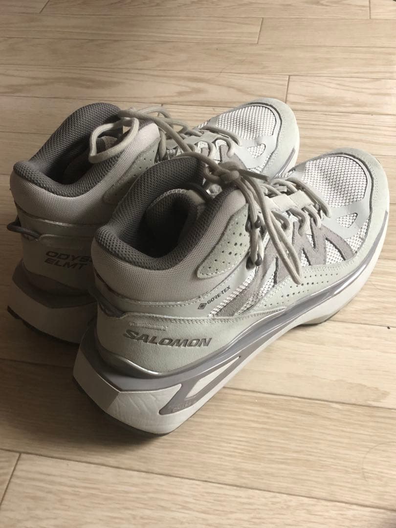 SALOMON GORE-TEX ハイカットシューズ グレー