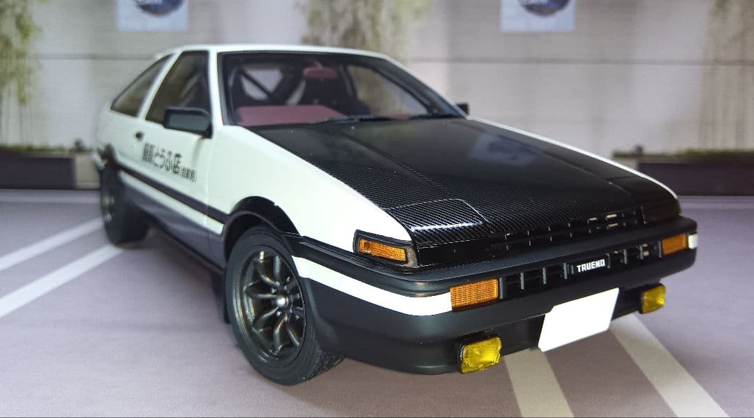 オートアート 1/18 トレノ 頭文字D(AE86) Final