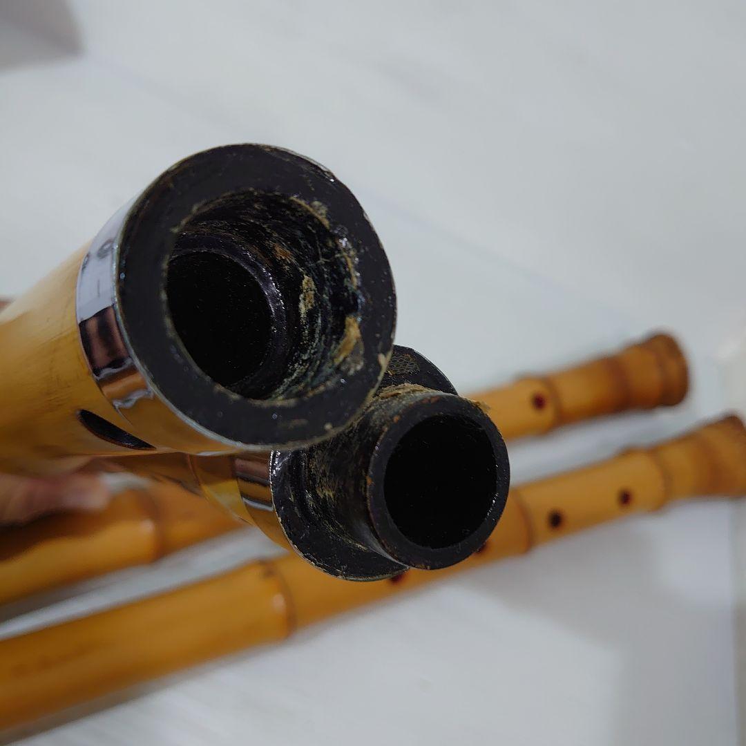 尺八3本セット 寸管 中継ぎ 緩みなし 音出し確認済み