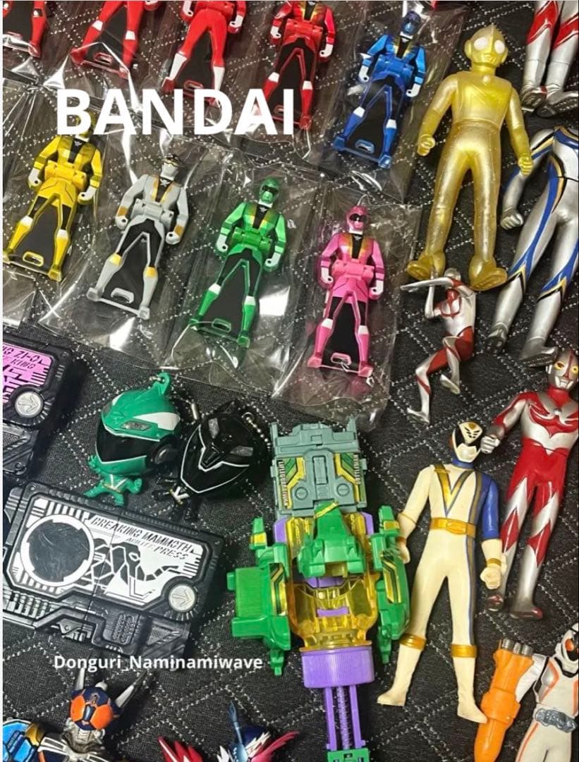 ウルトラマン・仮面ライダー・戦隊ヒーロー ソフビ特撮玩具のジャンク　まとめ売り