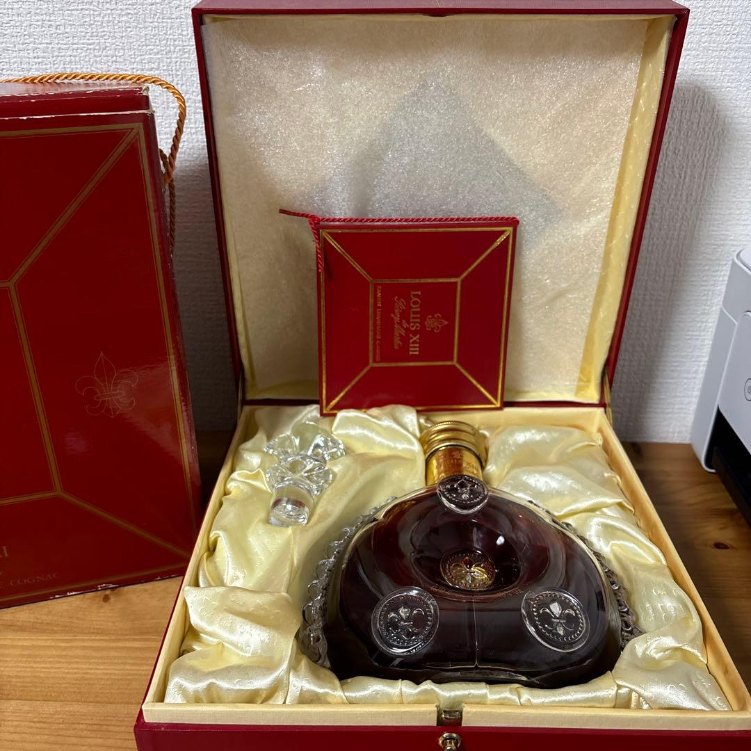 ルイ13世 レミーマルタン コニャック 金キャップ 700ml 未開栓 箱付き⑶