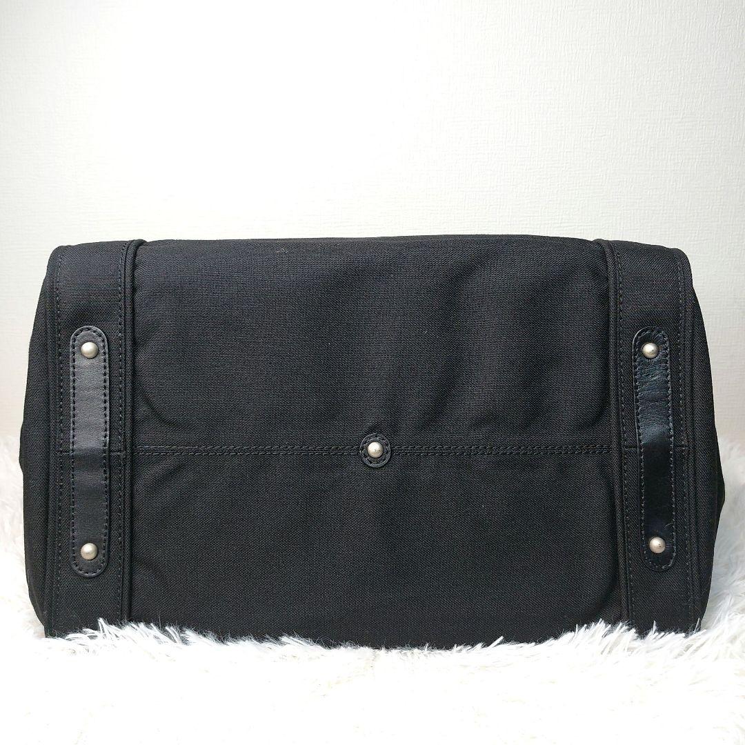 美品　PEARLY GATES　ロッカーバッグ　 トートバッグ　大容量　黒