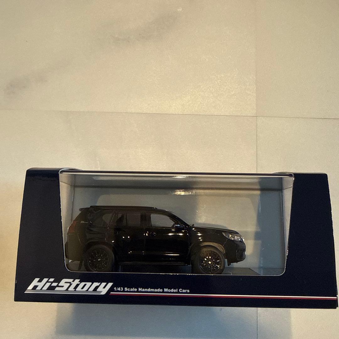 美品　ランドクルーザープラド　ミニカー　７０周年　ブラック　ハイストーリー