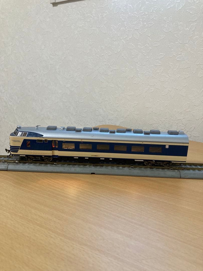 HOゲージ 鉄道模型 国鉄581系特急　4両セット