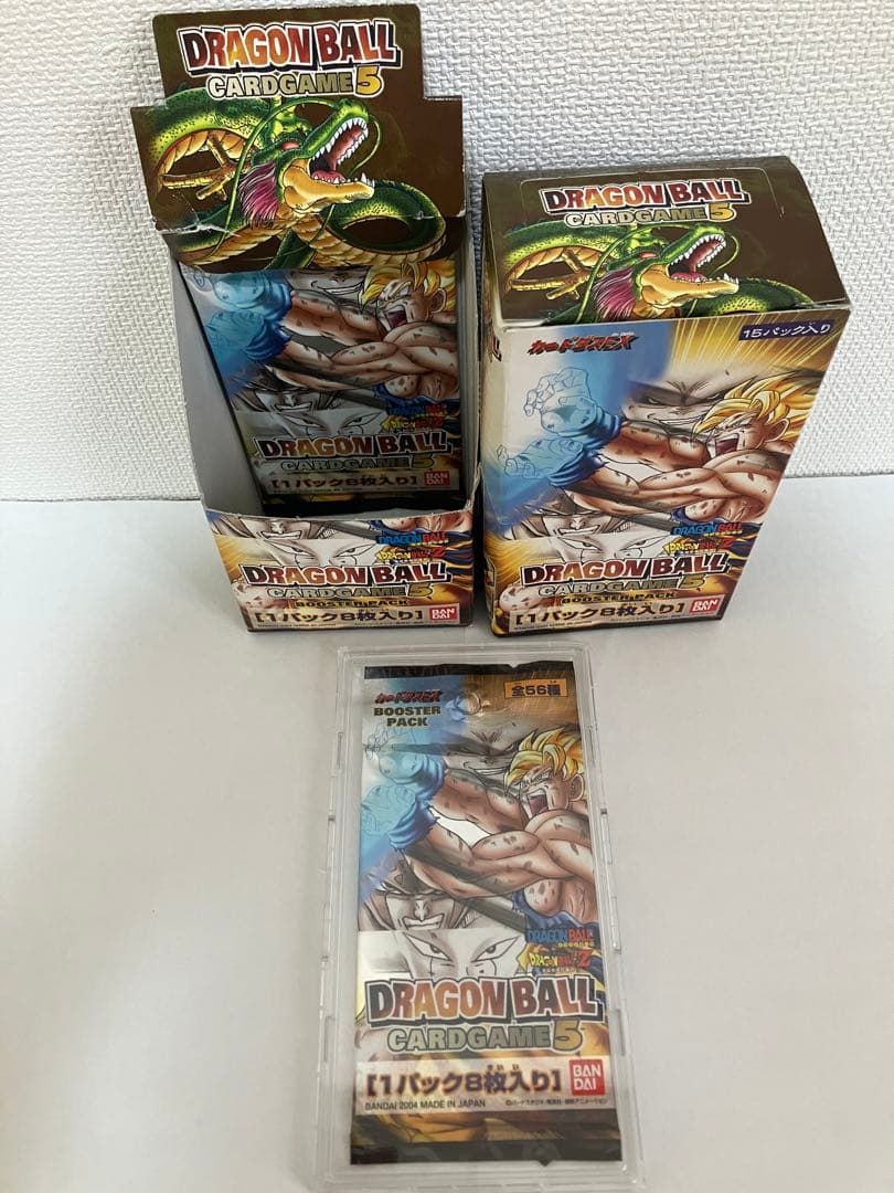 ドラゴンボールカード　1パッ【BOXは付属しません】