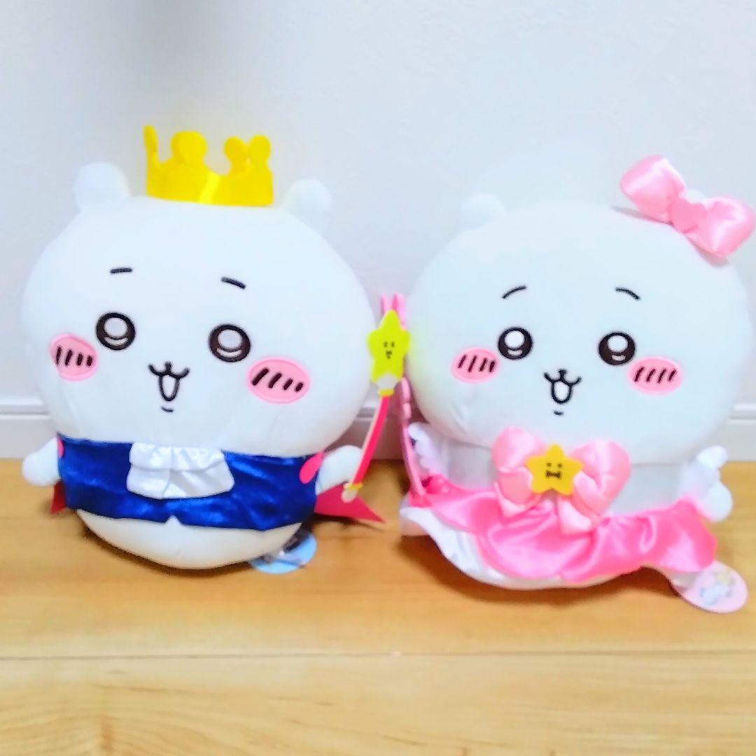 ちいかわBIGぬいぐるみ４種類＆グラスセット２種類☆うさぎ　誕生日　あくま