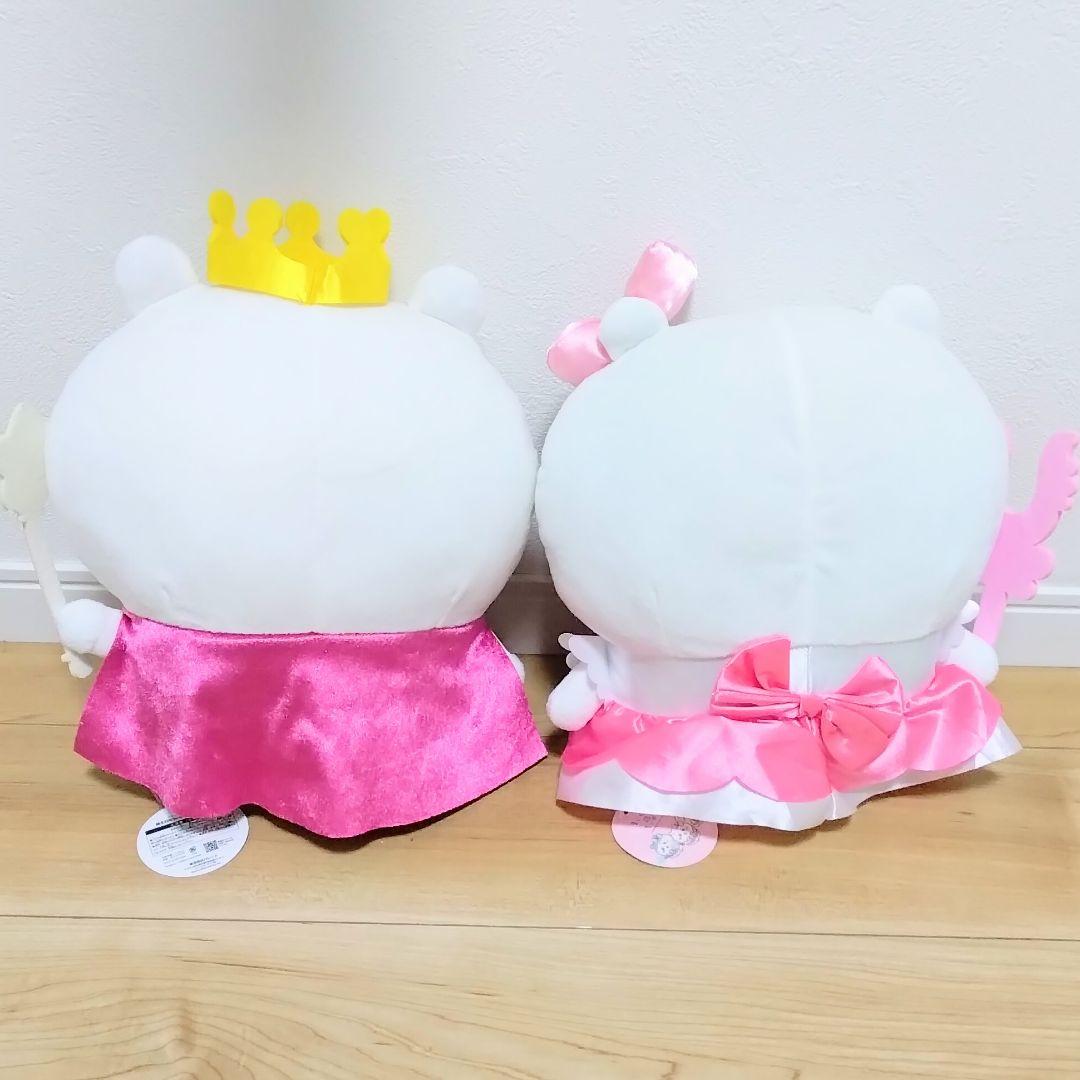 ちいかわBIGぬいぐるみ４種類＆グラスセット２種類☆うさぎ　誕生日　あくま