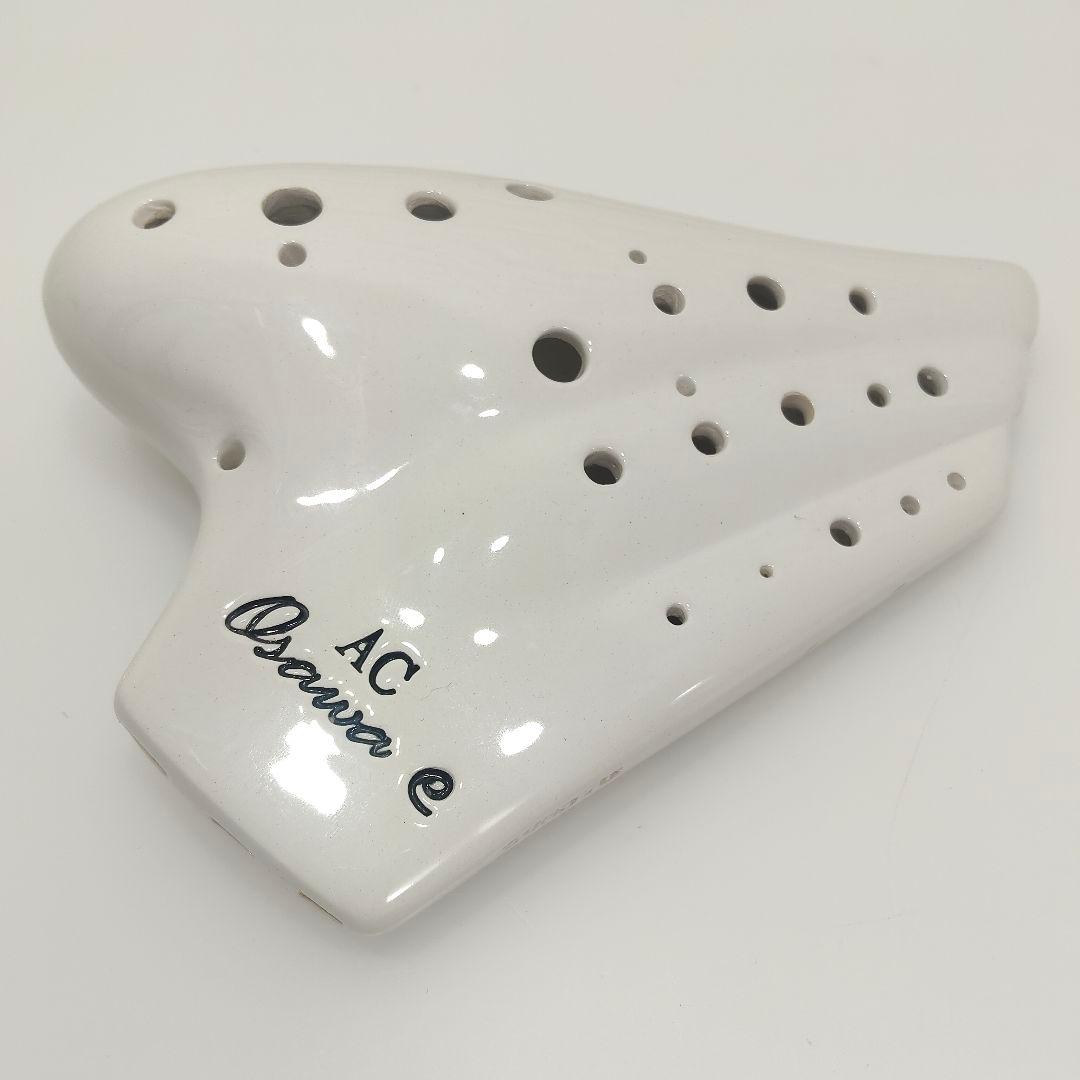 【美品】Osawa オオサワ トリプルオカリナ 磁器製 Te アルトC管