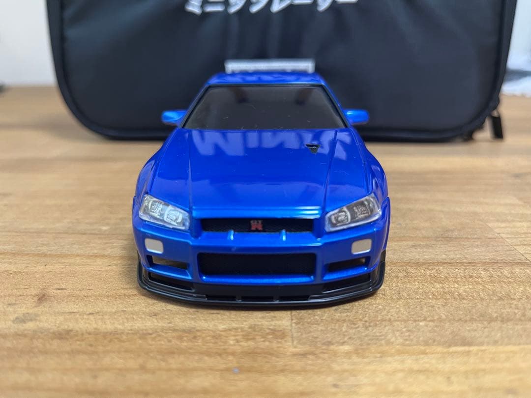 京商　ミニッツRWD R34 GT-Rボディ他オプション付き